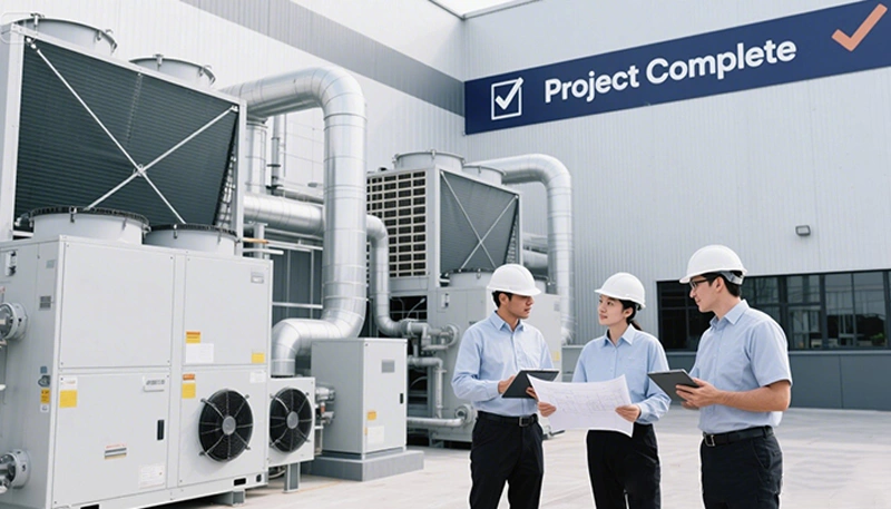 Sigma Completes Cooling System for XYZ Industrial Plant